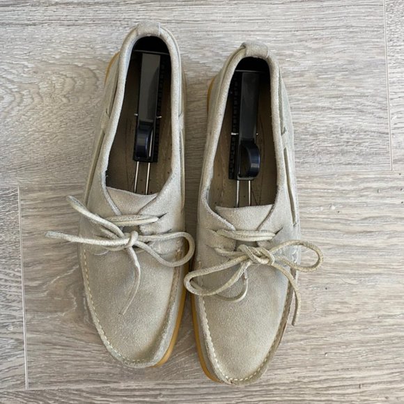 suede men\'s yacht and boat shoes main image 4